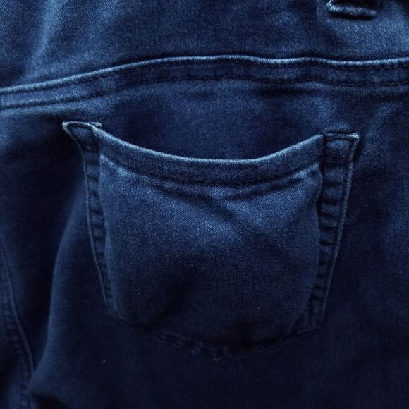 Catherines Women's 24W Sateen Stretch Blue Bootcut Jeans 45.5" 28.5" 14.5" - Picture 11 of 12